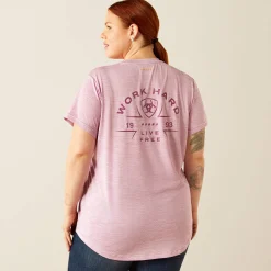 Rebar Evolution Work Hard V-Neck T-Shirt