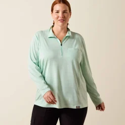 Rebar Evolution 1/2 Zip Top
