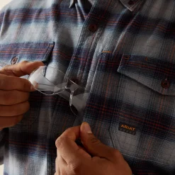 Rebar Flannel DuraStretch Work Shirt
