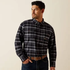 Rebar Flannel DuraStretch Work Shirt