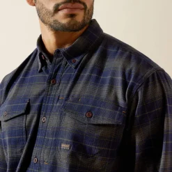 Rebar Flannel DuraStretch Work Shirt