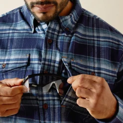 Rebar Flannel DuraStretch Work Shirt