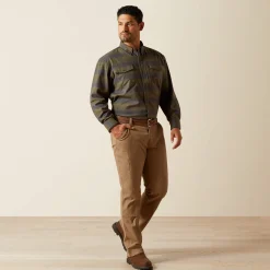 Rebar Flannel DuraStretch Work Shirt