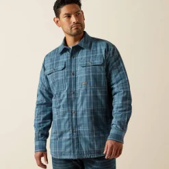 Rebar Flannel Insulated Shirt Jacket