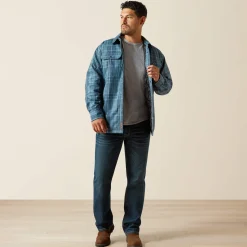 Rebar Flannel Insulated Shirt Jacket