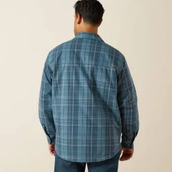 Rebar Flannel Insulated Shirt Jacket