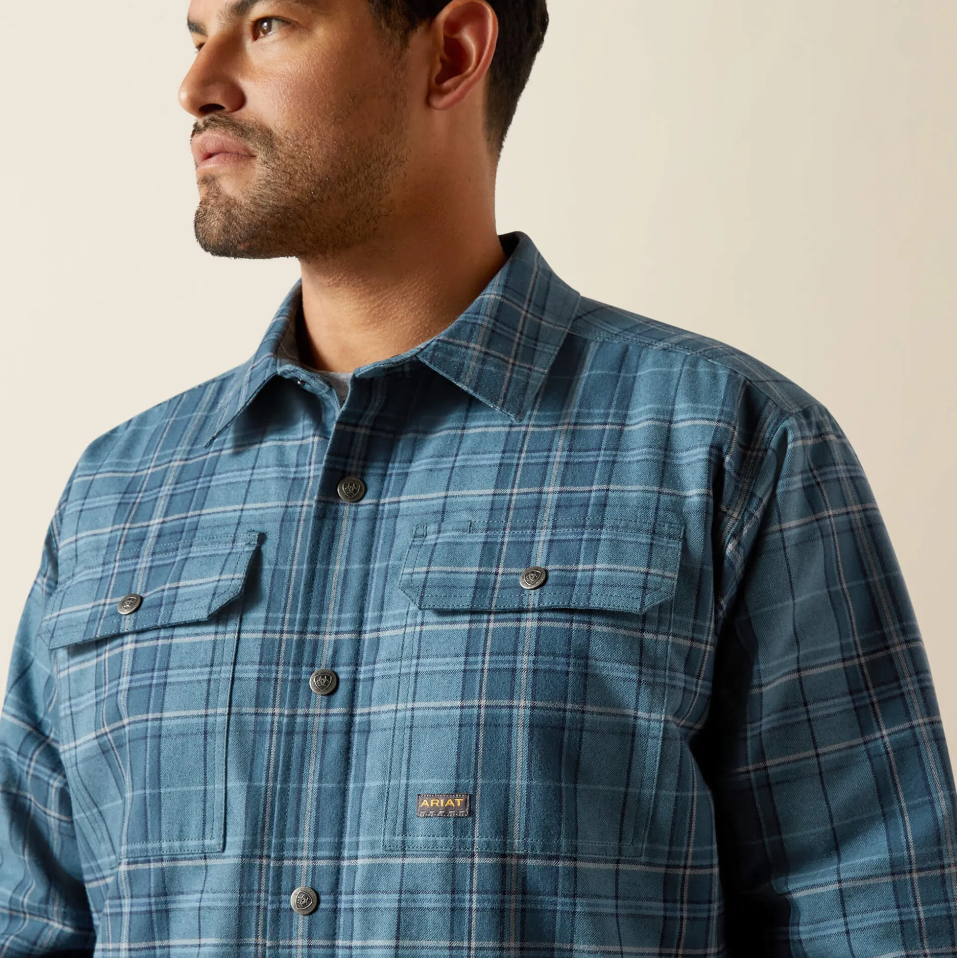 Rebar Flannel Insulated Shirt Jacket
