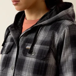 Rebar Flannel Insulated Shirt Jacket