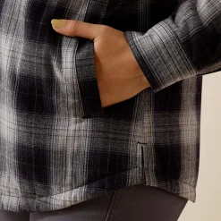 Rebar Flannel Insulated Shirt Jacket