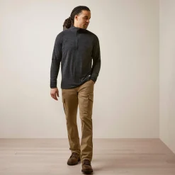 Rebar Gridwork Baselayer 1/4 Zip T-Shirt