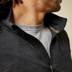 Rebar Gridwork Baselayer 1/4 Zip T-Shirt
