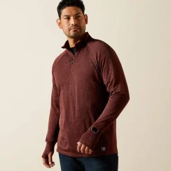 Rebar Gridwork Baselayer 1/4 Zip T-Shirt