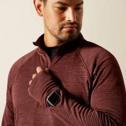 Rebar Gridwork Baselayer 1/4 Zip T-Shirt