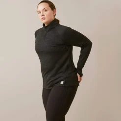 Rebar Gridwork 1/4 Zip Baselayer