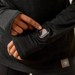 Rebar Gridwork 1/4 Zip Baselayer