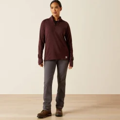 Rebar Gridwork 1/4 Zip Baselayer