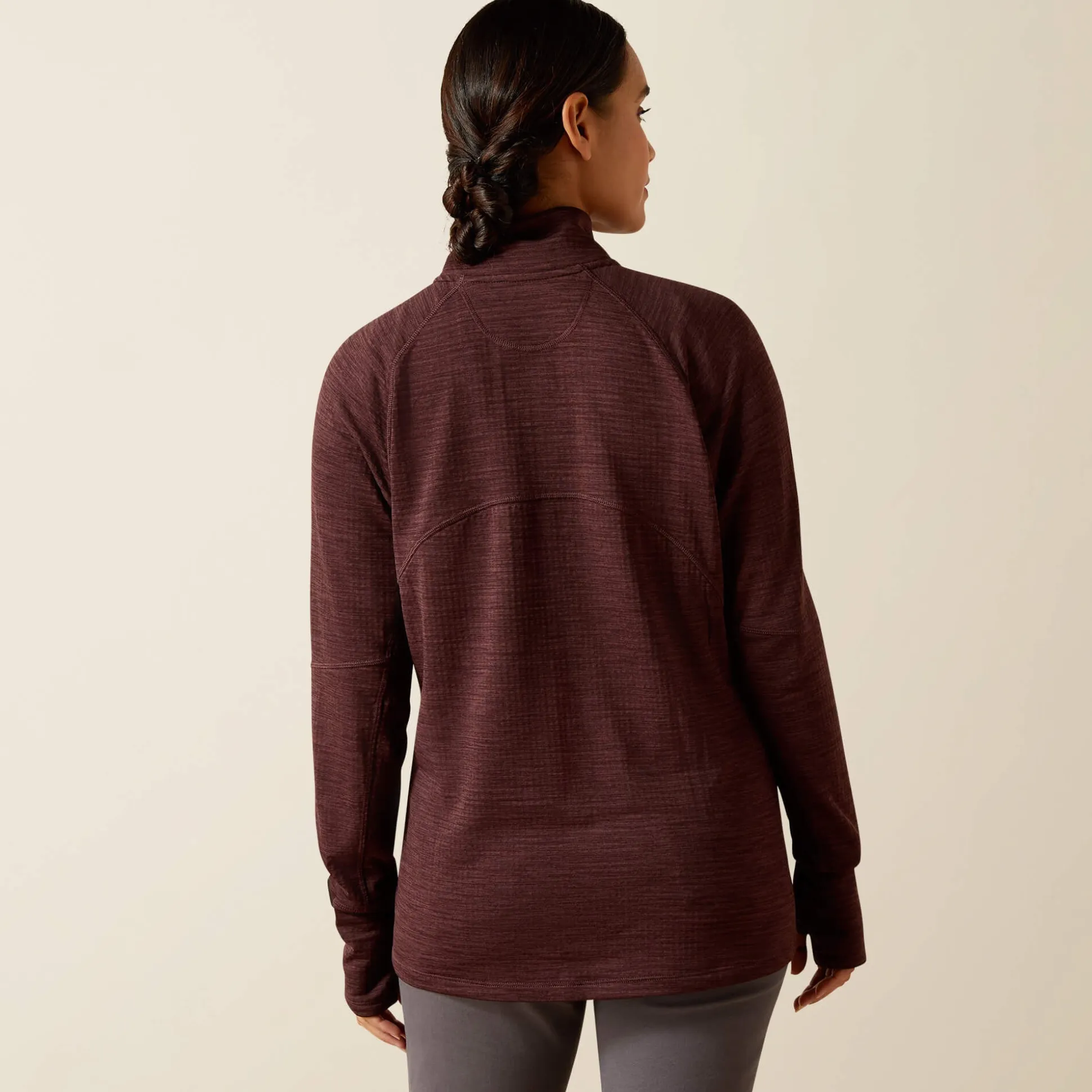 Rebar Gridwork 1/4 Zip Baselayer