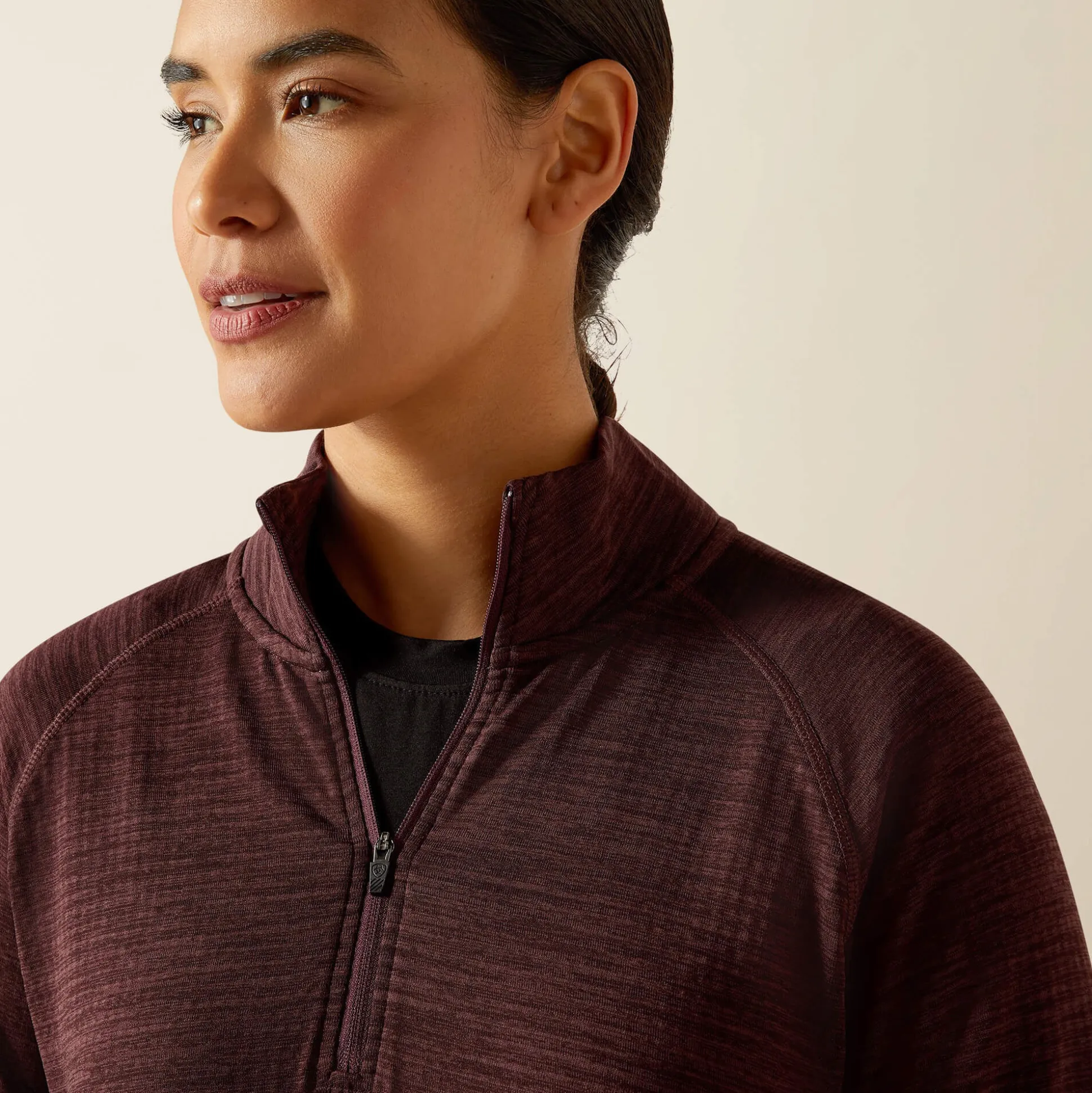 Rebar Gridwork 1/4 Zip Baselayer