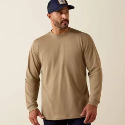 Rebar Heat Fighter Label Long Sleeve T-Shirt