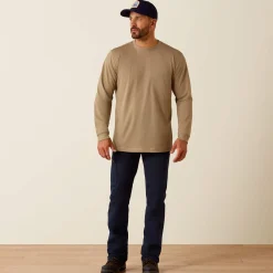 Rebar Heat Fighter Label Long Sleeve T-Shirt