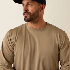 Rebar Heat Fighter Label Long Sleeve T-Shirt