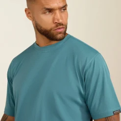 Rebar Heat Fighter Textured Logo T-Shirt