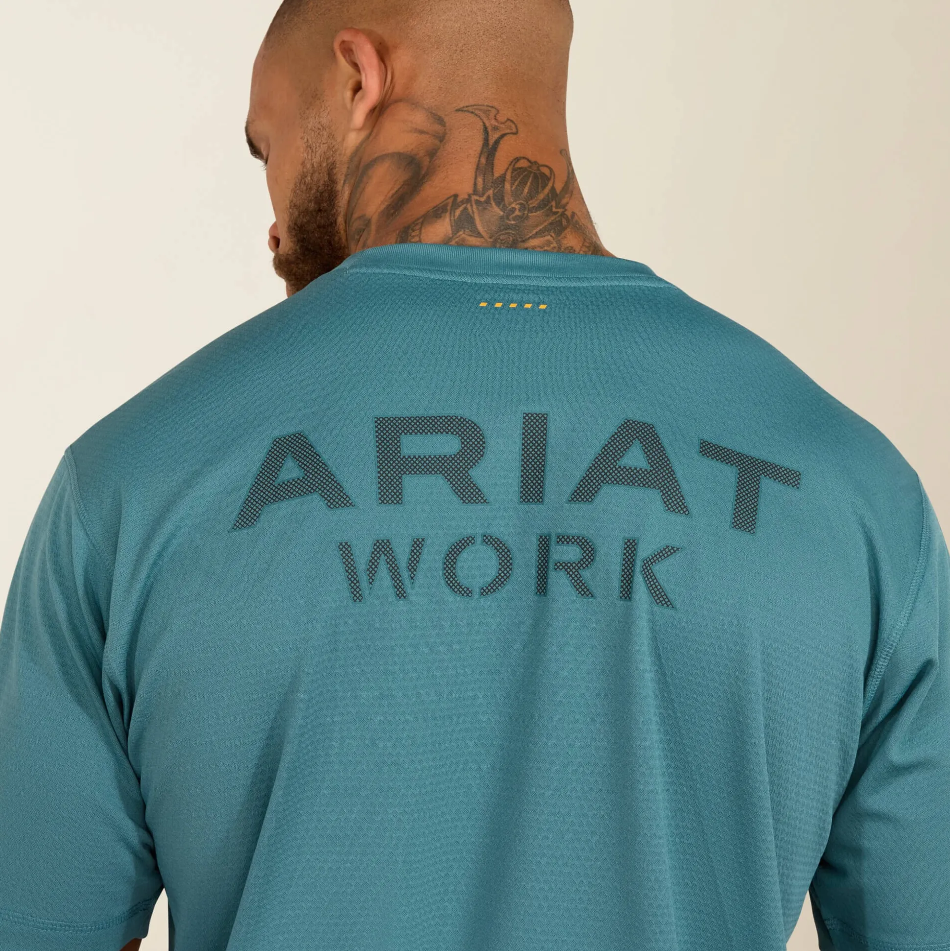 Rebar Heat Fighter Textured Logo T-Shirt