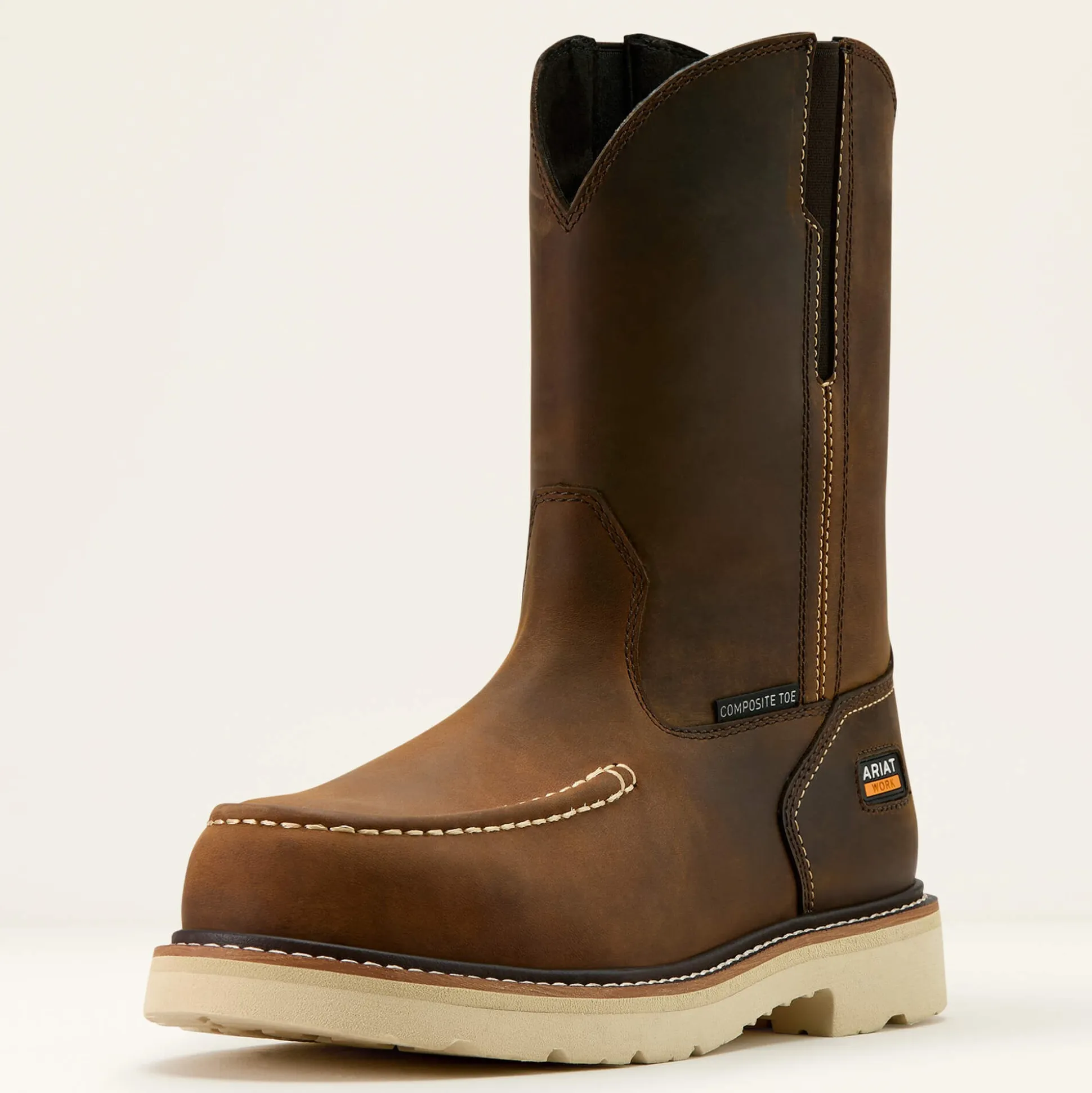 Rebar Lift Pull On Moc Toe Composite Toe Work Boot