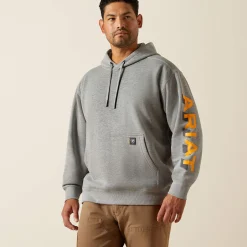 Rebar Lightweight Logo Hoodie