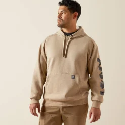 Rebar Lightweight Logo Hoodie