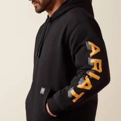Rebar Lightweight Logo Hoodie
