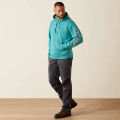 Rebar Lightweight Logo Hoodie