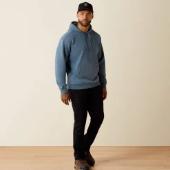 Rebar Lightweight Logo Hoodie