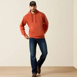 Rebar Lightweight Logo Hoodie