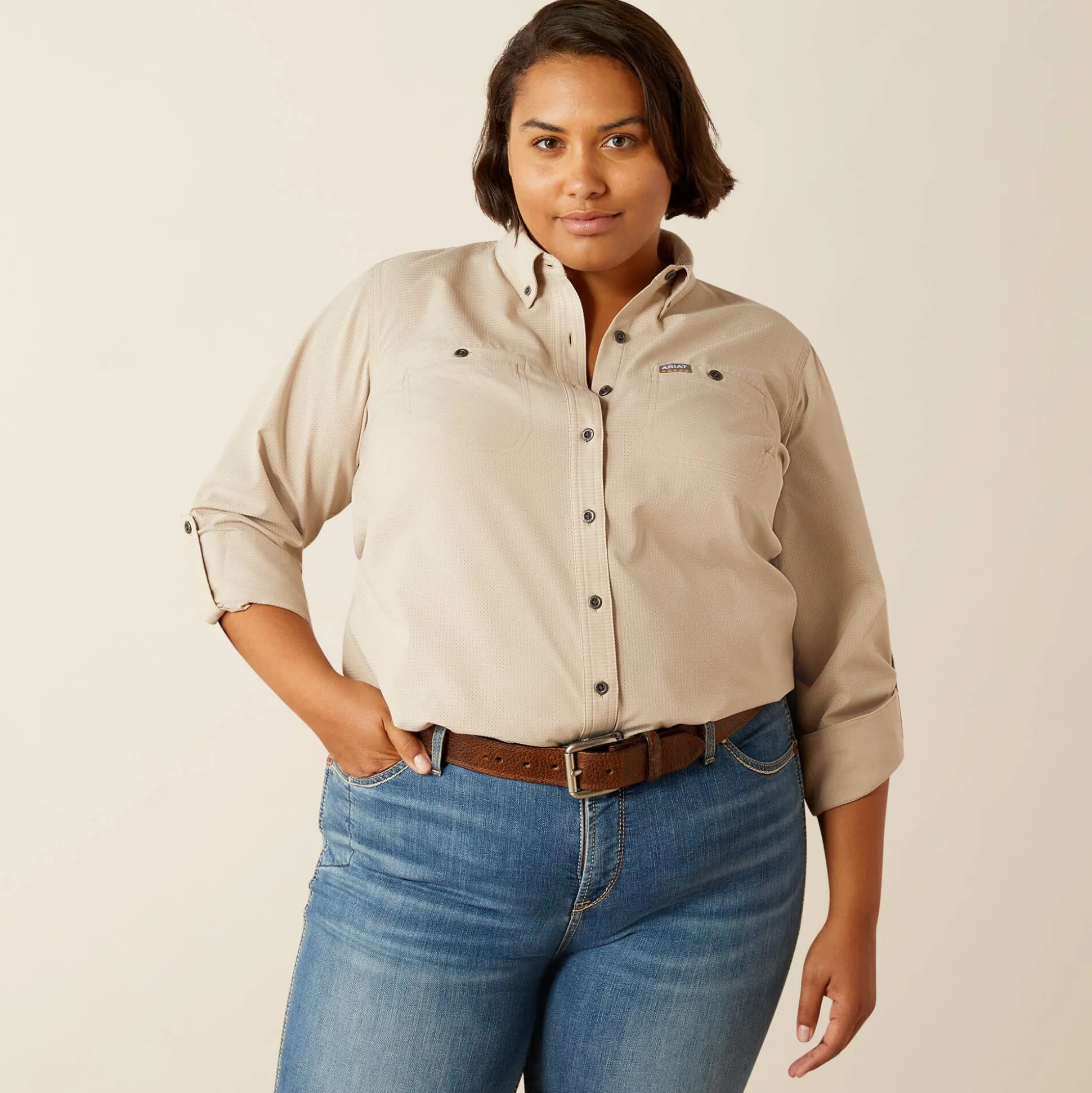 Rebar Made Tough 360 Airflow DuraStretch Work Shirt
