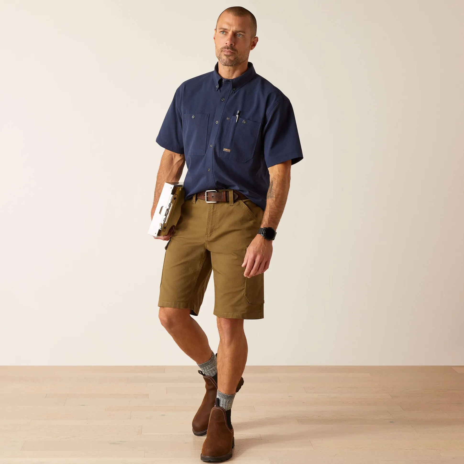 Rebar Made Tough 360 Airflow Work Shirt
