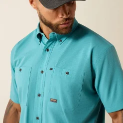 Rebar Made Tough 360 Airflow Work Shirt