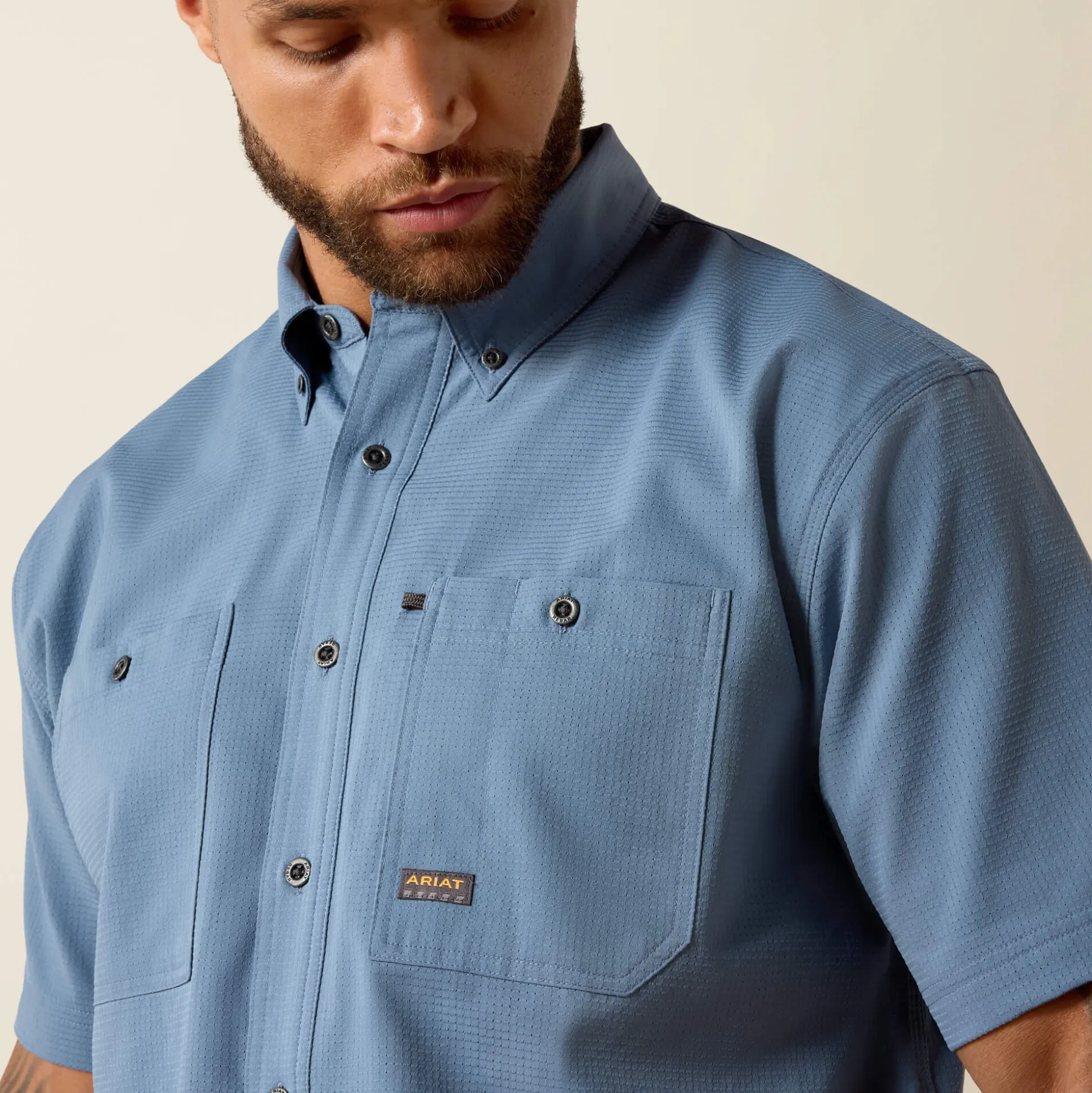 Rebar Made Tough 360 Airflow Work Shirt