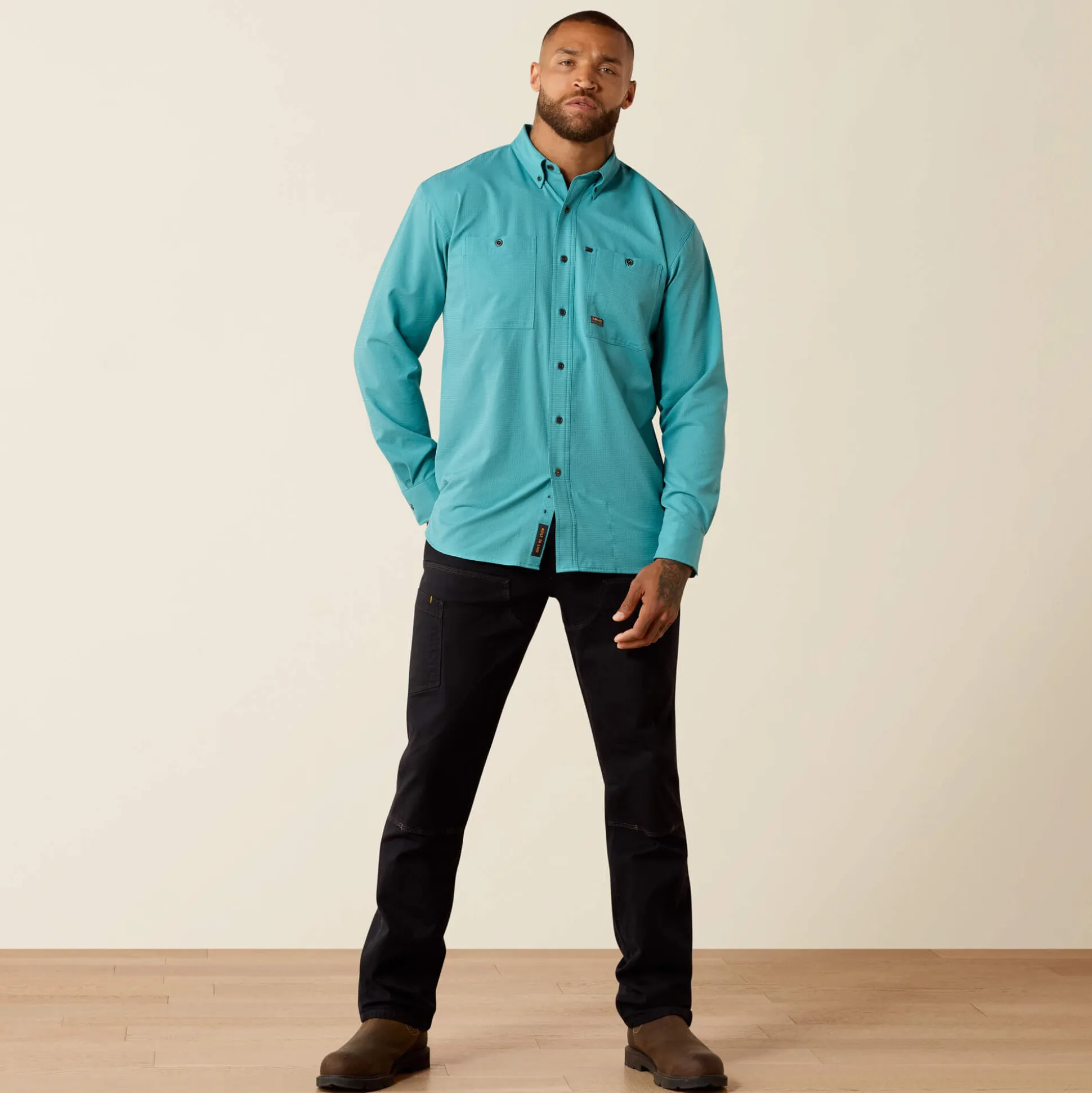 Rebar Made Tough 360 Airflow Work Shirt