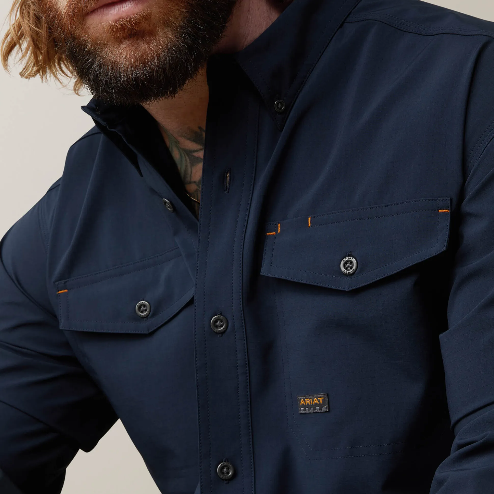 Rebar Made Tough VentTEK DuraStretch Work Shirt
