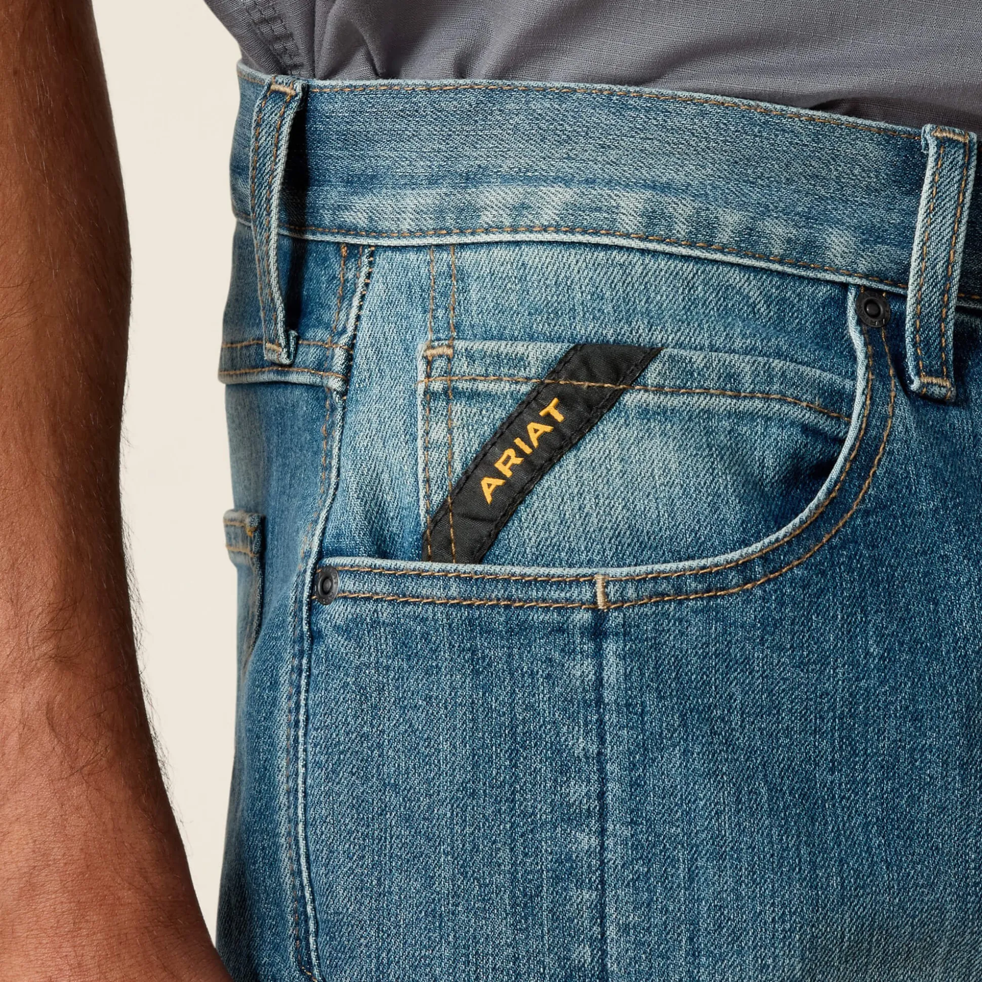 Rebar M5 DuraStretch Basic Stackable Straight Leg Jean