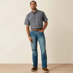Rebar M5 DuraStretch Basic Stackable Straight Leg Jean