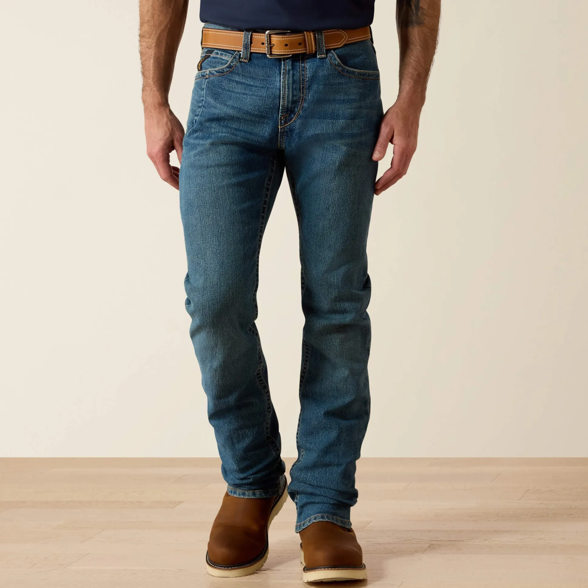 Rebar M7 DuraStretch Edge Stackable Straight Leg Jean