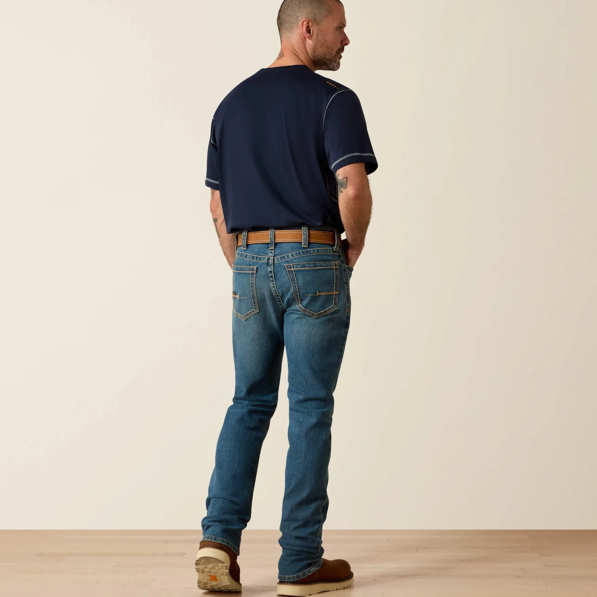 Rebar M7 DuraStretch Edge Stackable Straight Leg Jean