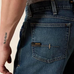 Rebar M3 Loose DuraStretch Basic Stackable Straight Leg Jean