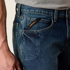 Rebar M3 Loose DuraStretch Basic Stackable Straight Leg Jean