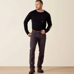 Rebar M4 Low Rise DuraStretch Made Tough Double Front Stackable Straight Leg Pant