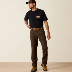 Rebar M4 Low Rise DuraStretch Made Tough Double Front Stackable Straight Leg Pant