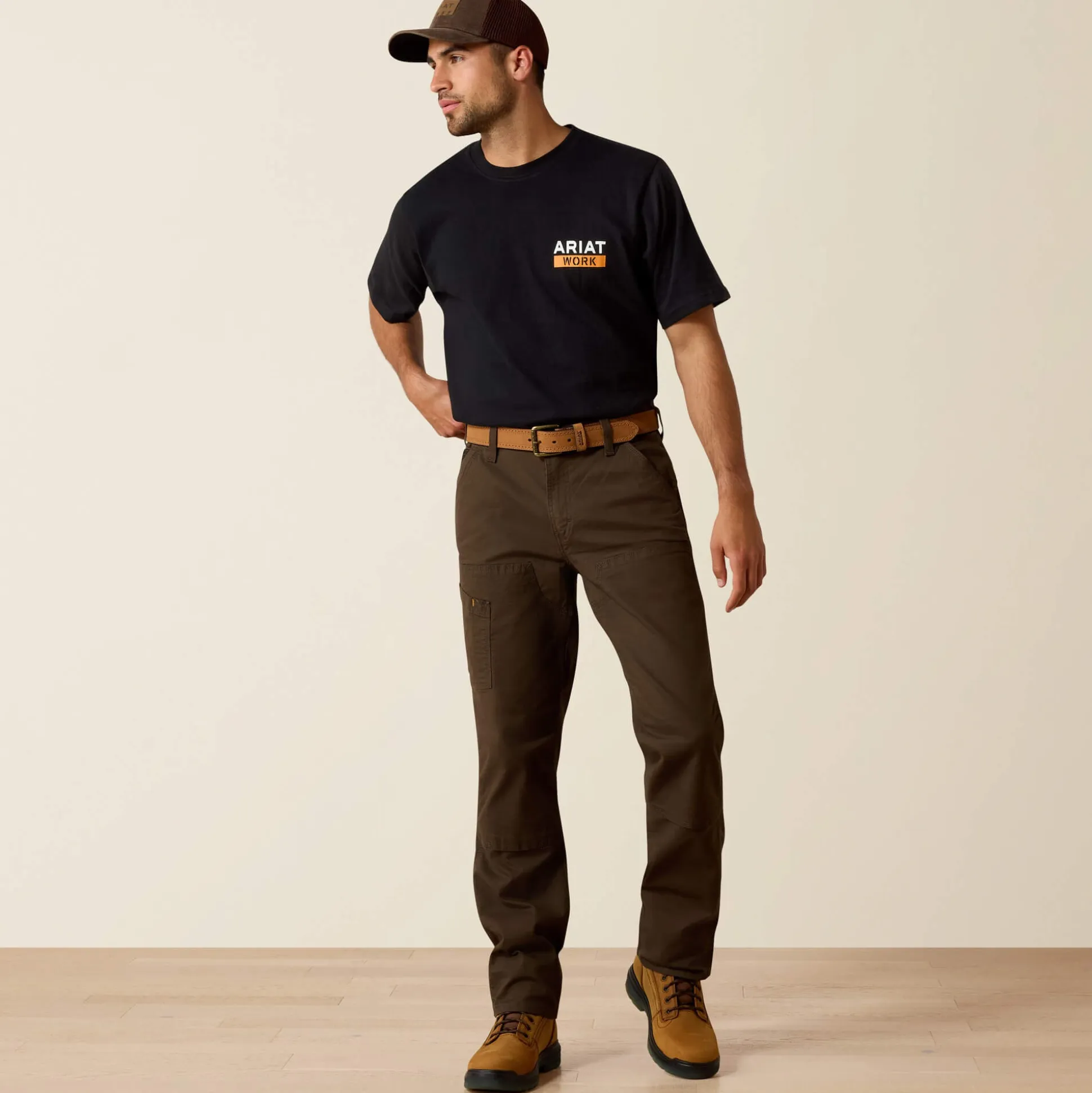 Rebar M4 Low Rise DuraStretch Made Tough Double Front Stackable Straight Leg Pant