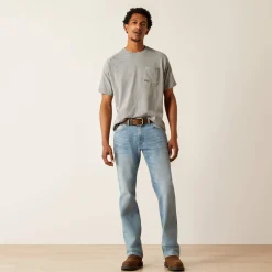 Rebar M4 Relaxed DuraStretch Basic Stackable Straight Leg Jean
